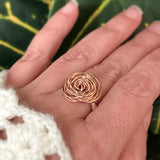 Rose Ring in 14K Rose Gold Filled