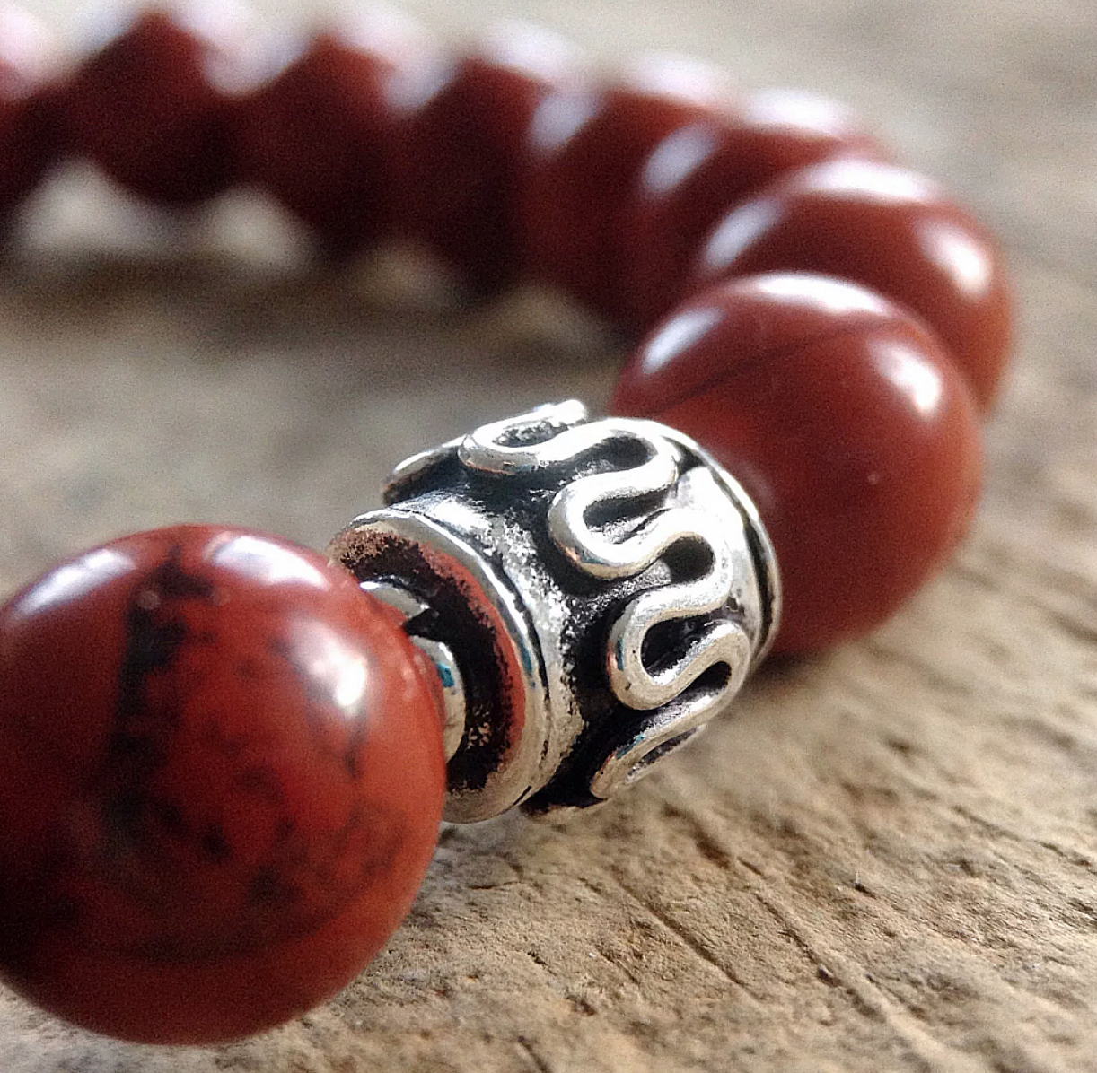 Natural Red Jasper Bead Bracelet Bring longevity And Negative Energy  Protection at Rs 120/piece | G.I.D.C | Khambhat | ID: 23477090262
