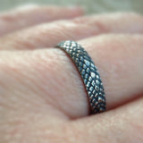 Antique Silver Mermaid Ring