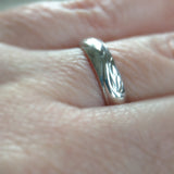 Sterling Silver Flourish Ring